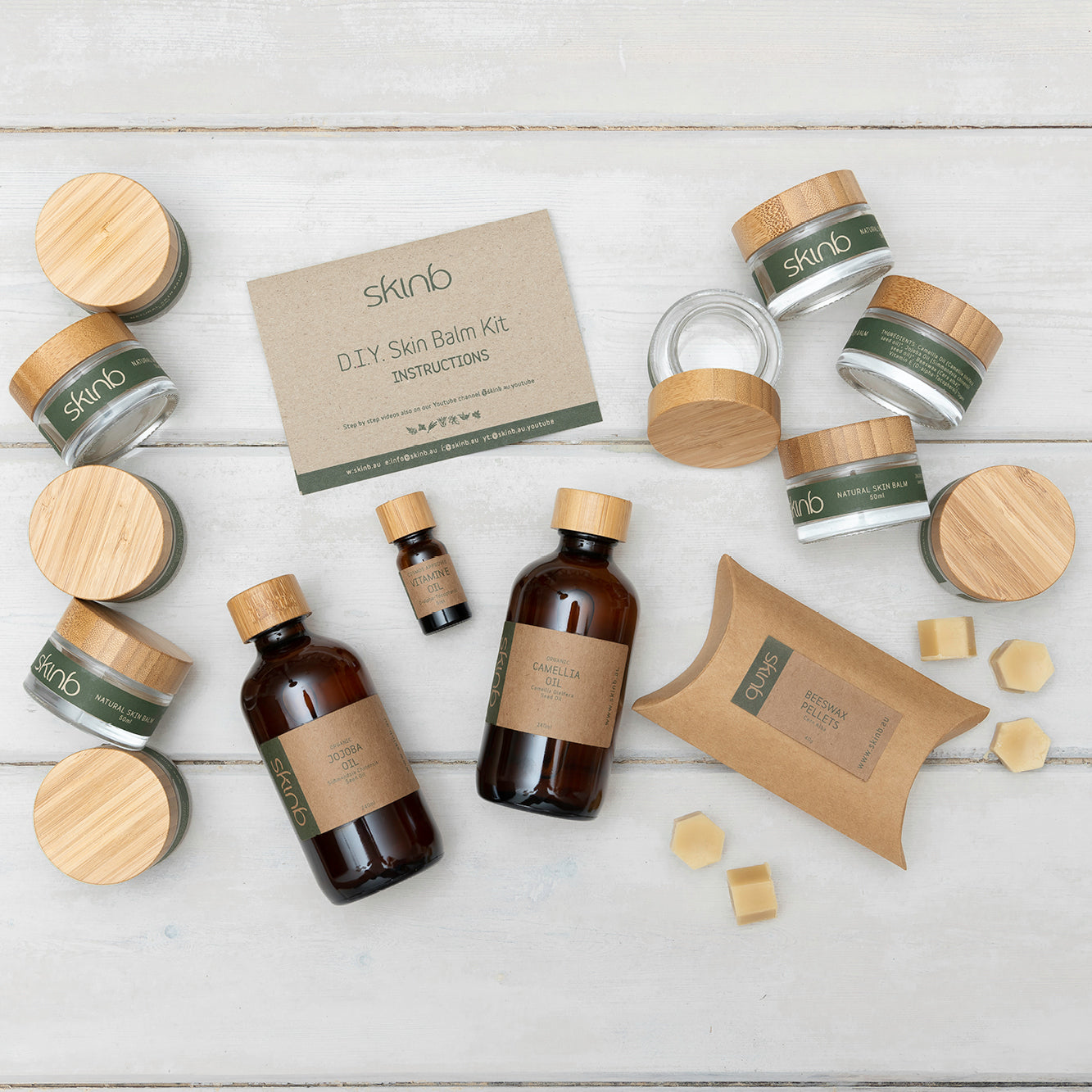 DIY SKIN BALM KIT X 10