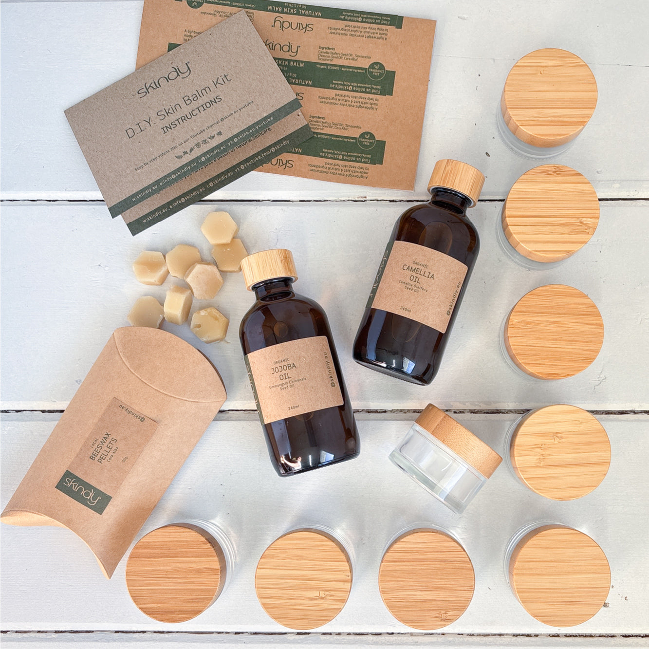 NATURAL SKIN BALM WORKSHOP KIT