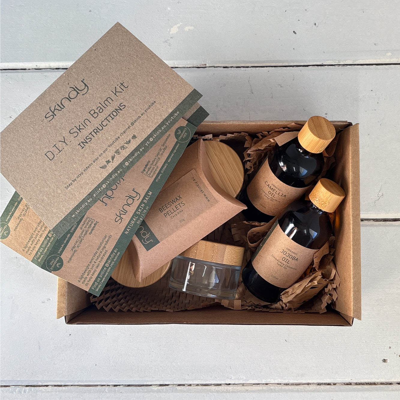 NATURAL SKIN BALM WORKSHOP KIT