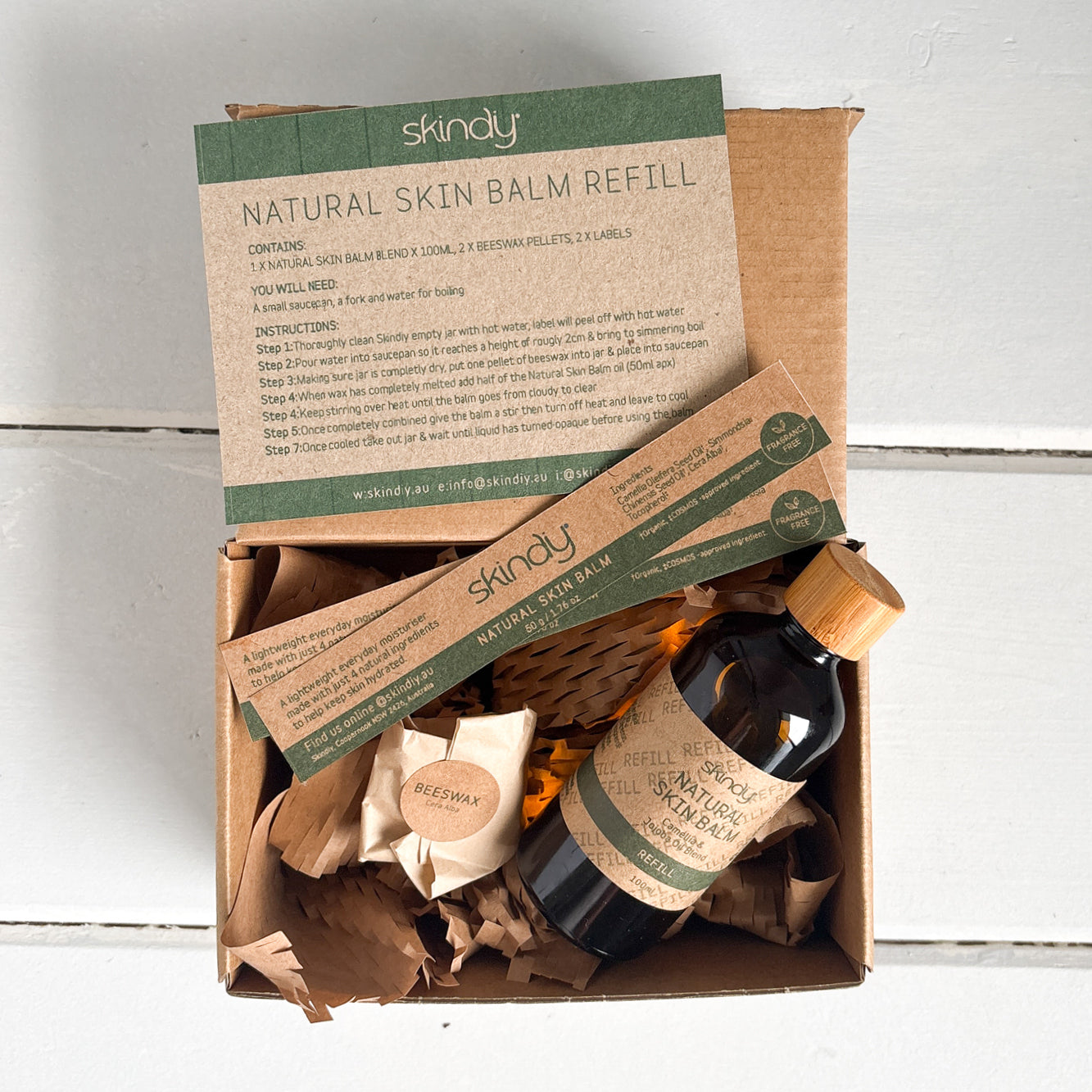 NATURAL SKIN BALM REFILL
