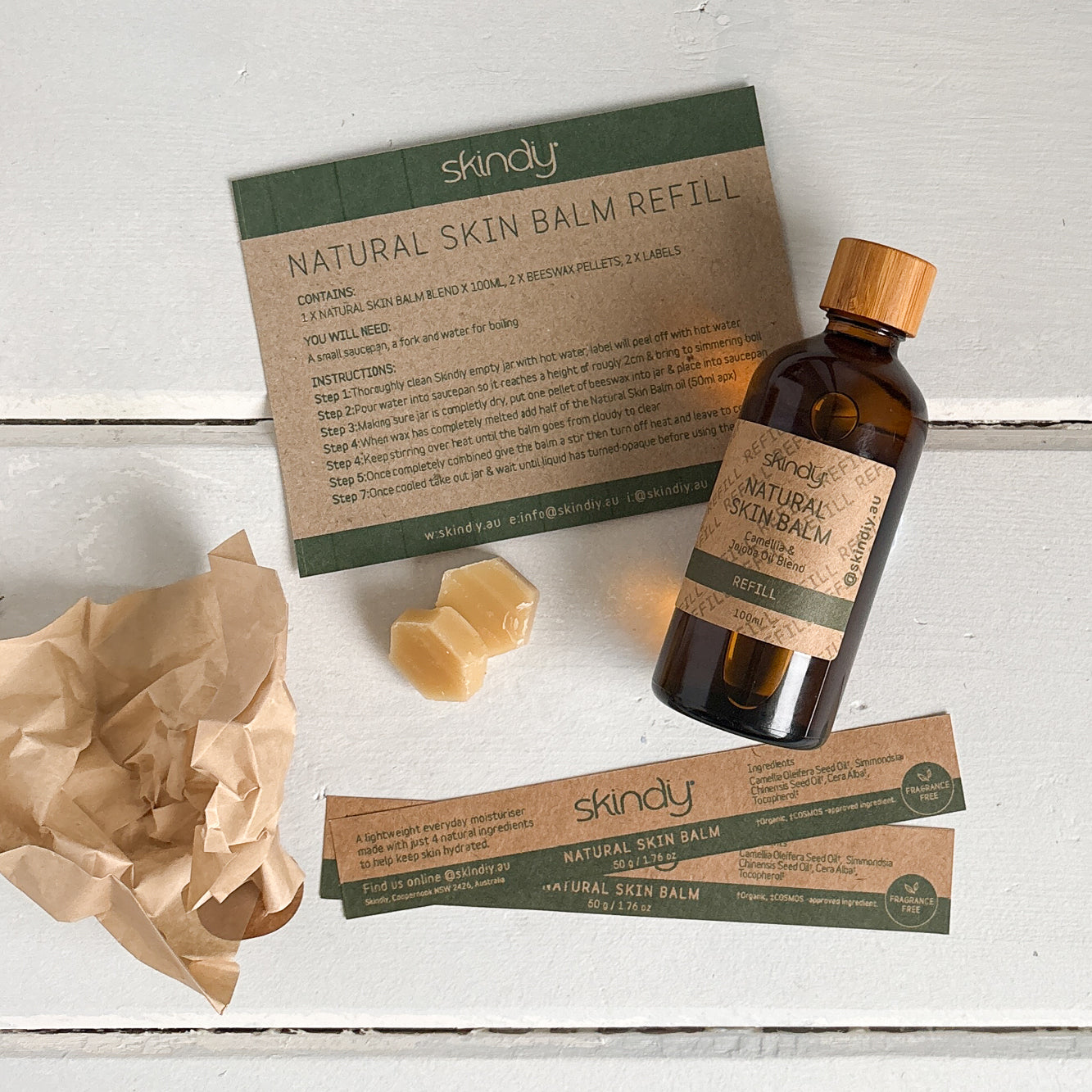 NATURAL SKIN BALM REFILL