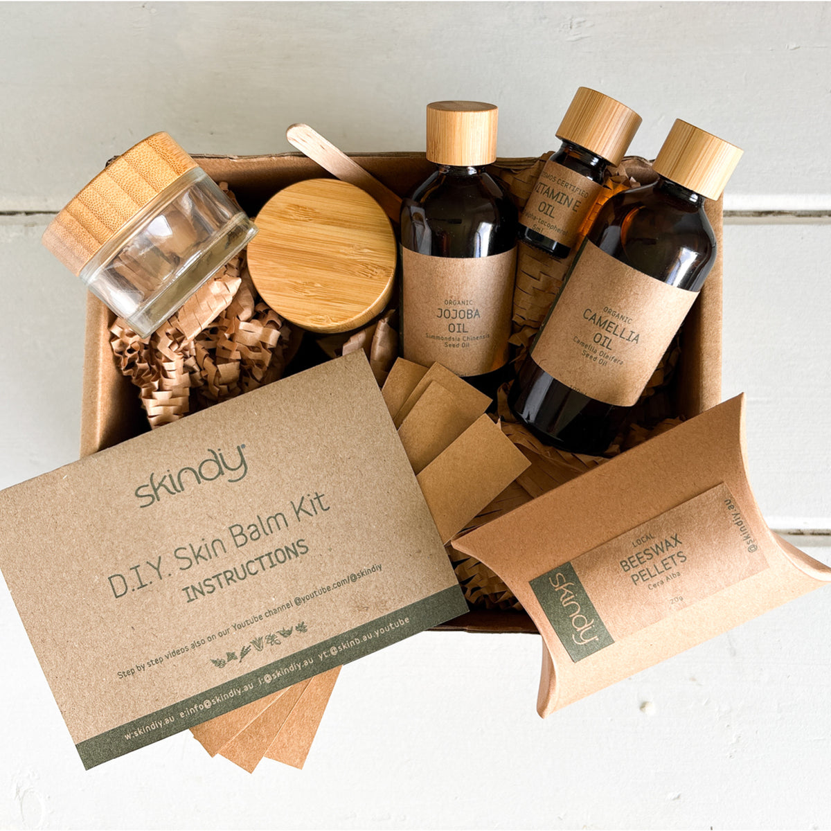 NATURAL SKIN BALM DIY KIT