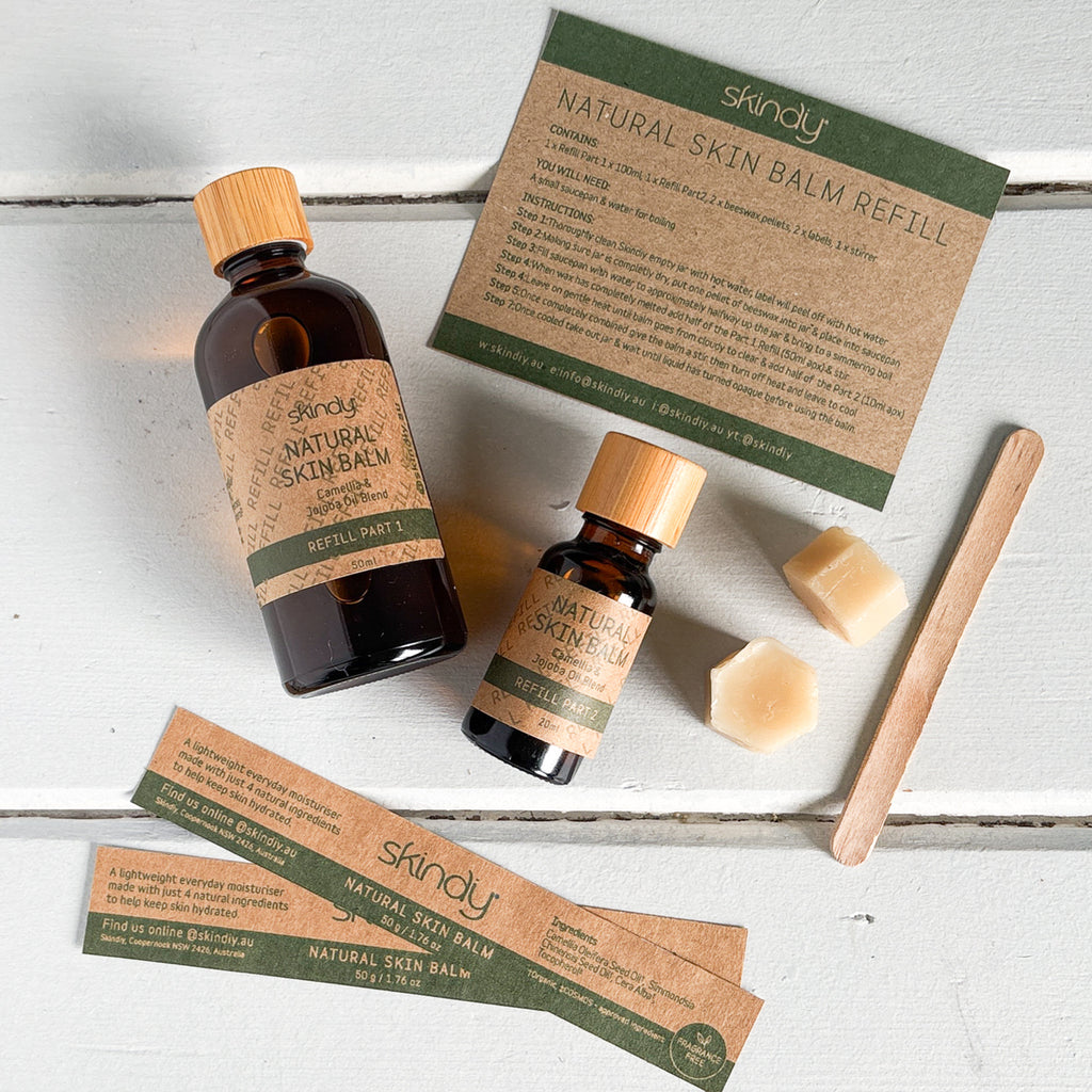 NATURAL SKIN BALM REFILL KIT