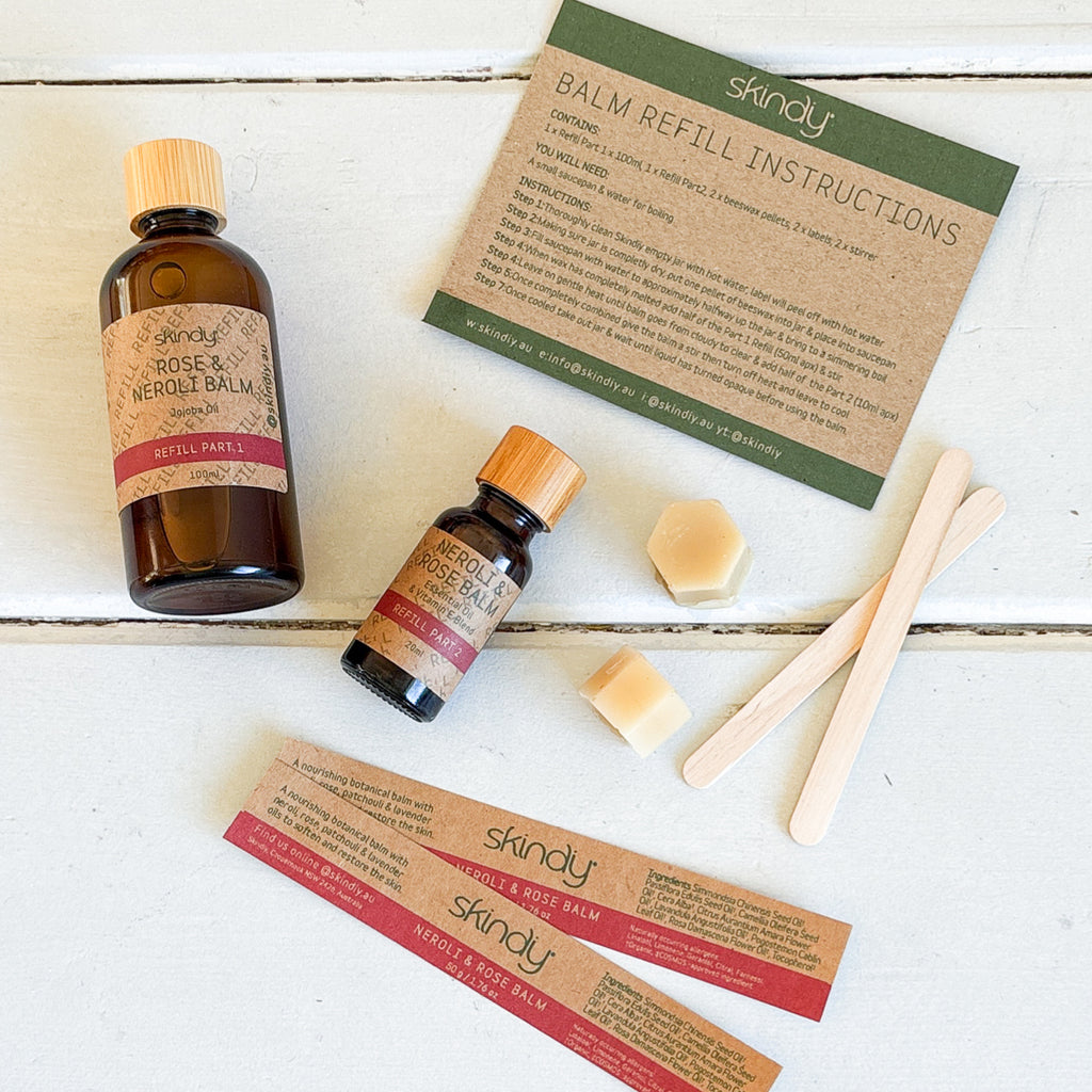 NEROLI & ROSE BALM REFILL KIT