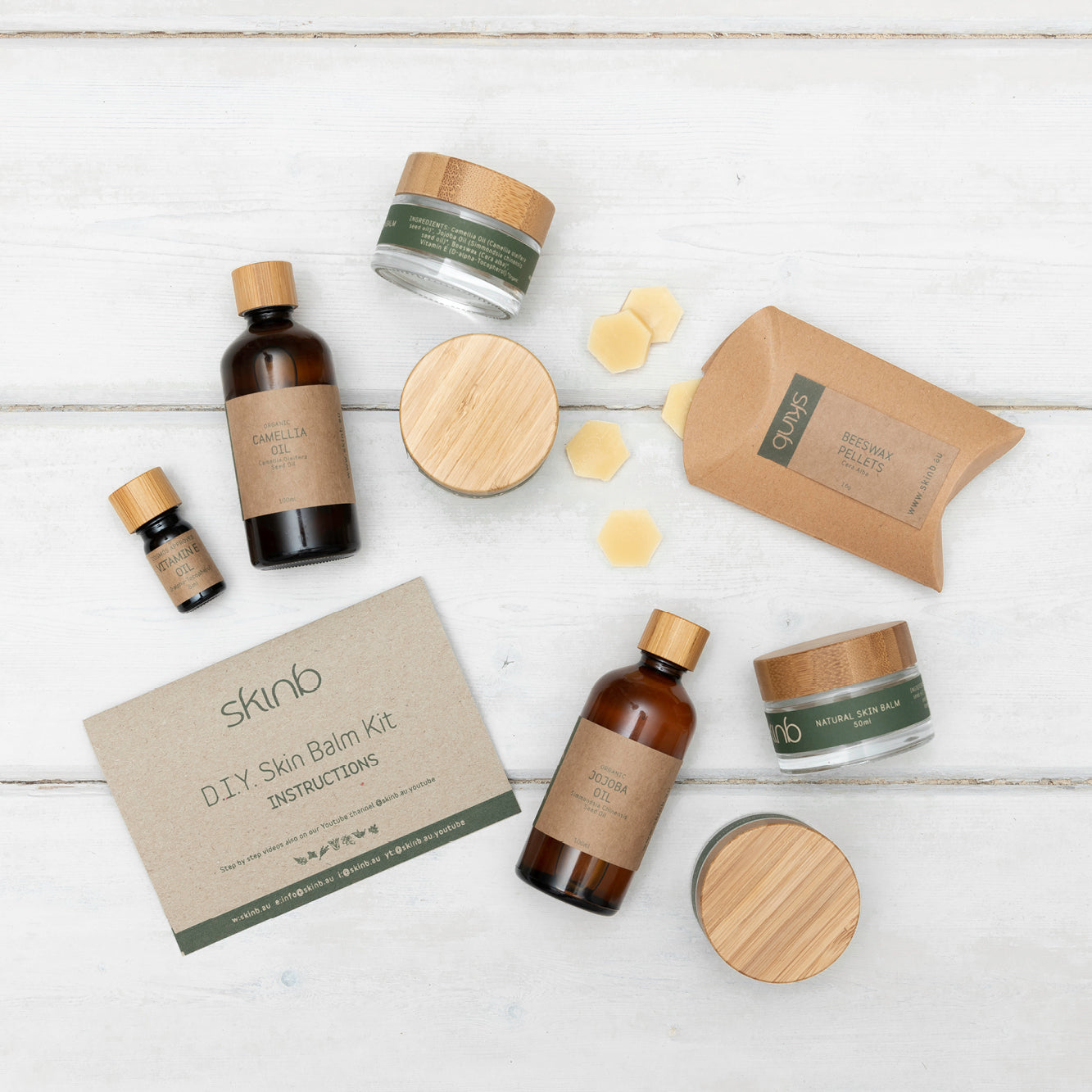 DIY SKIN BALM KIT X 4