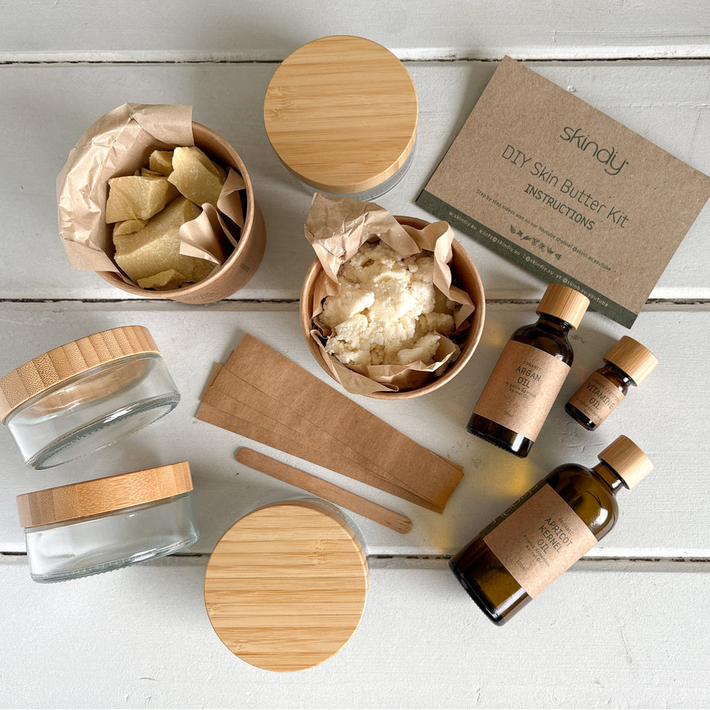 NATURAL SKIN BUTTER DIY KIT Complimentary Express Shipping | Makes 4 Butters